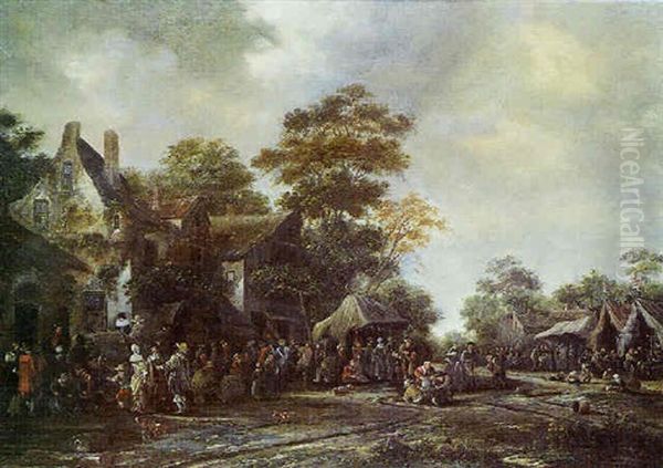 La Kermesse Oil Painting by Thomas Heeremans