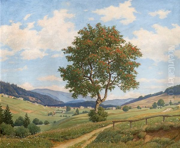 Bernauer Landschaft by Julius Heffner