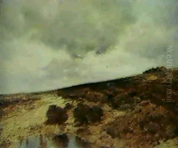 An Extensive Landscape Oil Painting by Karl Heffner