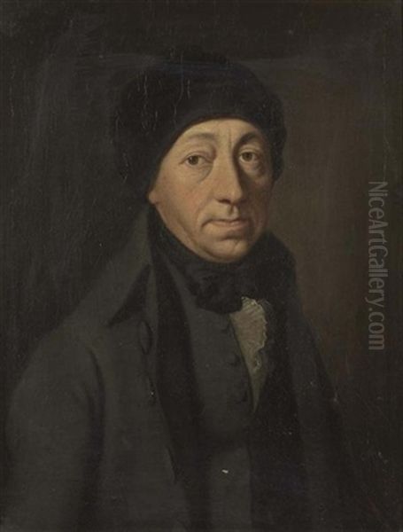 Portrait Einer Zurcher Amtsperson by Heinrich Hegi