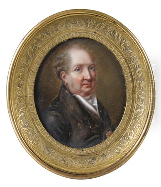 Portrait De Maximilien, 1er Duc De Baviere, Puis Roi De Baviere by Josef Heigel