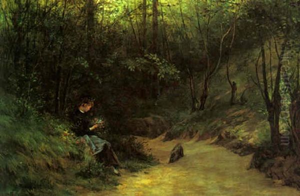 Solitude Oil Painting by Ferdinand Heilbuth