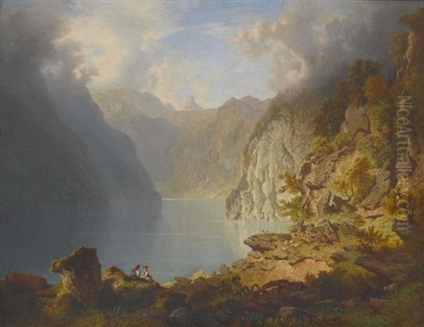 Am Konigssee by Heinrich Heinlein