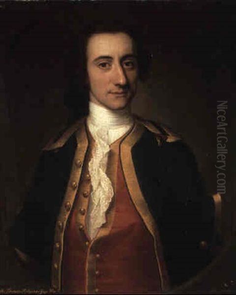 Portrait Of Sir Thomas Rookwood Gage Bt. Of Hengrave Oil Painting by John Theodore Heins