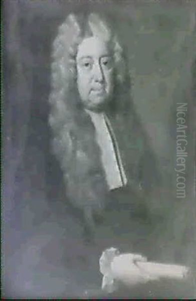 Portrait Of Richard Berney Of Norwich Oil Painting by John Theodore Heins