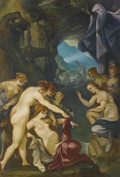 Diana And Callisto by Joseph Heintz the Elder