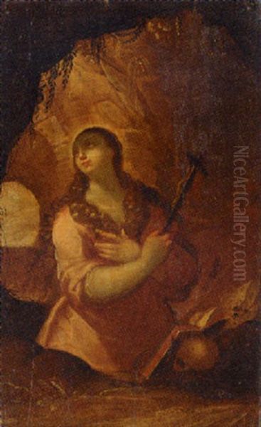 The Penitent Magdalen Oil Painting by Joseph Heintz the Younger