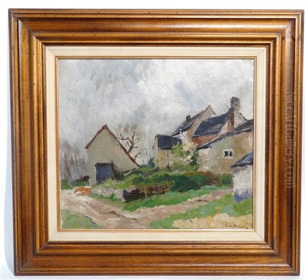 Temps De Pluie A Ham Oil Painting by Richard Heintz