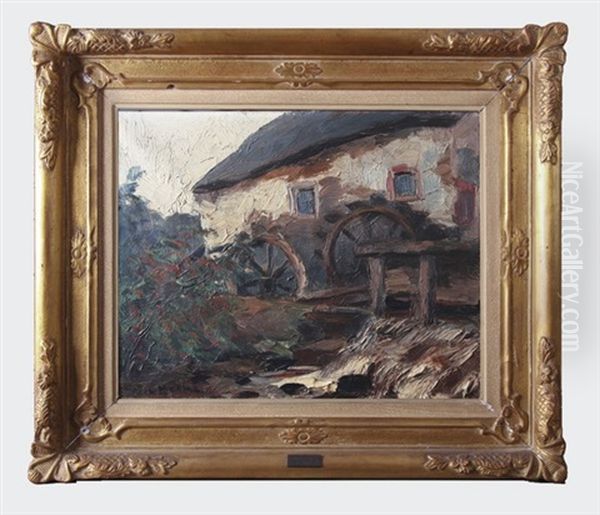 Le Moulin Abandonne, Rahier Oil Painting by Richard Heintz