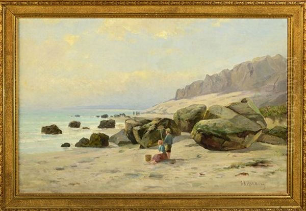 Morske Pobrezi Oil Painting by Joseph Antonio Hekking