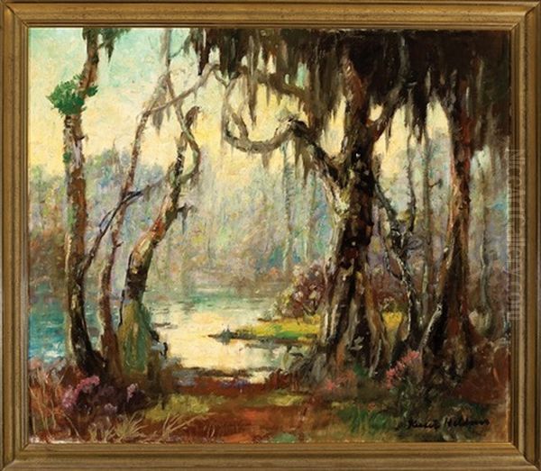 Louisiana Bayou by Knute Heldner