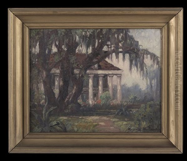 Old Louisiana Oil Painting by Knute Heldner