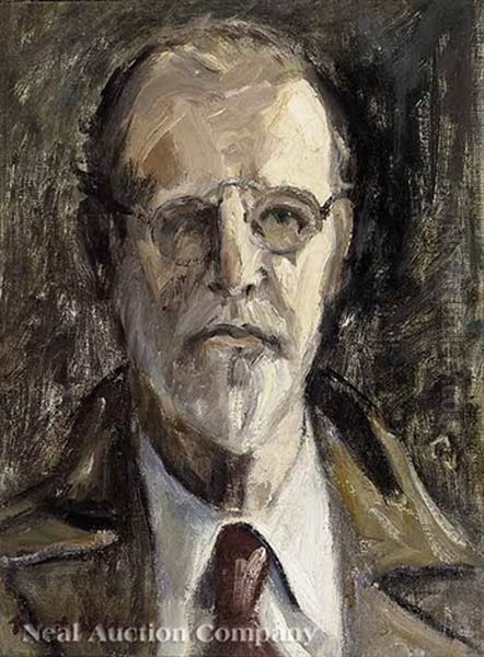 Self Portrait by Knute Heldner