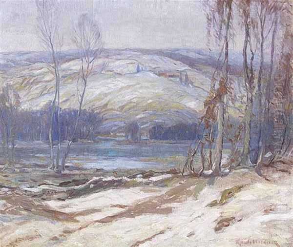 A Winter Day, Minnesota by Knute Heldner