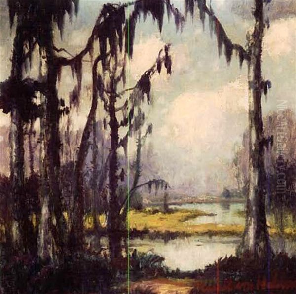 Louisiana Bayou by Knute Heldner