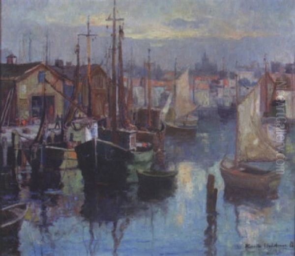 Harbor - St. Augustine by Knute Heldner