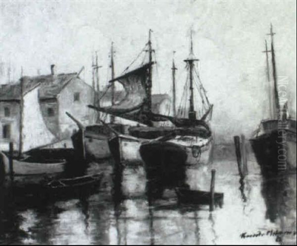 Fishing Boats by Knute Heldner