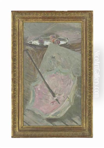 Le Parasol Oil Painting by Paul Cesar Helleu