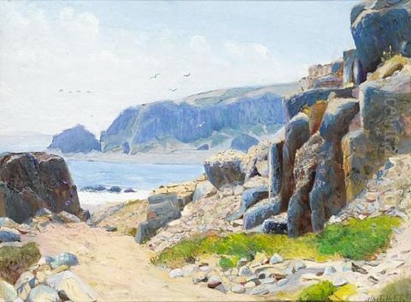 On The Coast, Constitucion, Chile Oil Painting by Alfredo Helsby