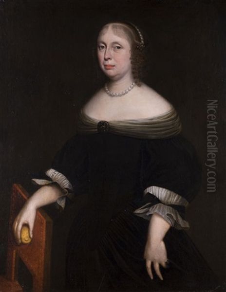 Portrait Einer Dame Oil Painting by Bartholomeus Van Der Helst