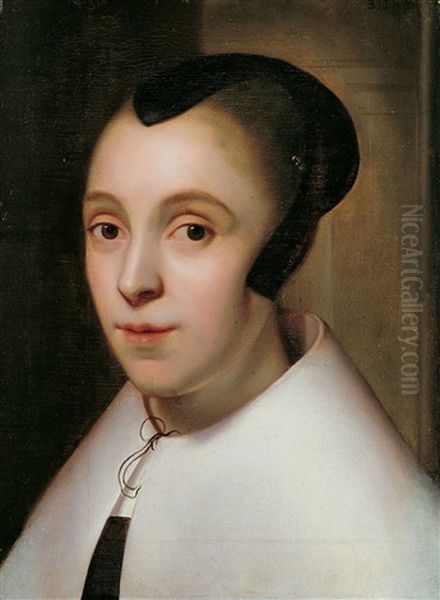 Bildnis Einer Dame Oil Painting by Bartholomeus Van Der Helst