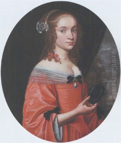 Bildnis Einer Jungen Dame Oil Painting by Bartholomeus Van Der Helst