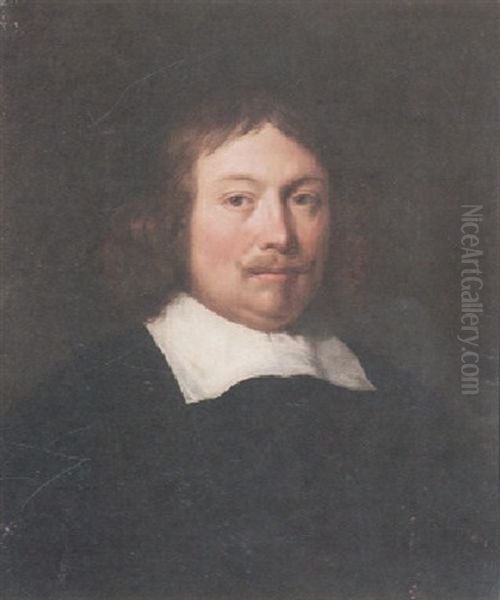 A Portrait Of Pieter De Fremery Oil Painting by Bartholomeus Van Der Helst