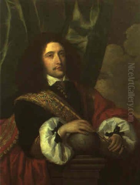 Portrait D'un Jeune Seigneur Oil Painting by Bartholomeus Van Der Helst