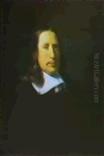 Bildnis Des Dichters John Milton Oil Painting by Lodewyck Van Der Helst