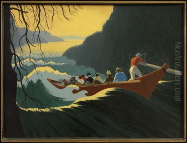 The Factor - En Voyage Oil Painting by Arthur Heming