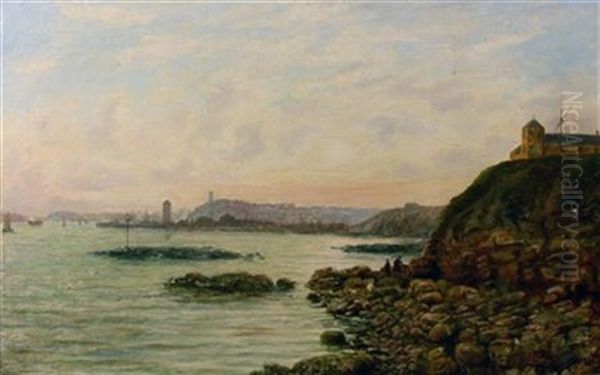 On The Mersey by Bernard Benedict Hemy