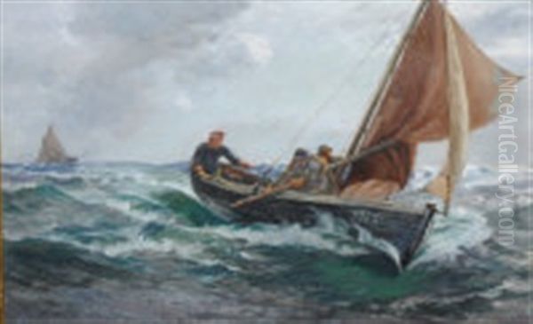 The Squall by Charles Napier Hemy