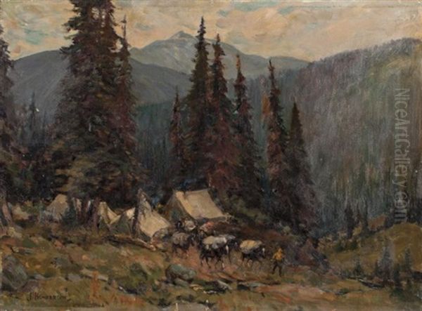 Rocky Mountain Encampment by James Henderson