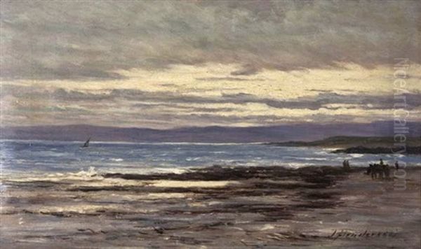 Kilbrannan Sound Oil Painting by Joseph Henderson