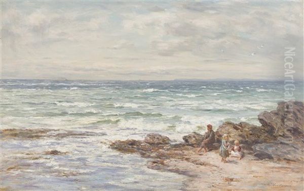 By The Sea Oil Painting by Joseph Henderson