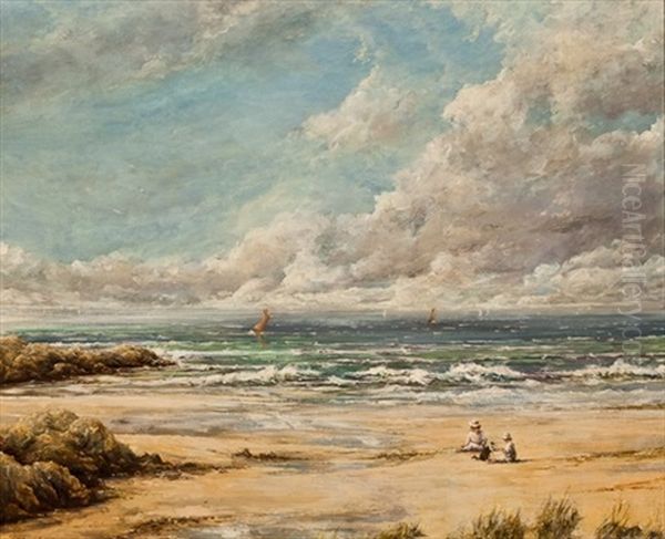 A Summer Breeze Oil Painting by Joseph Henderson