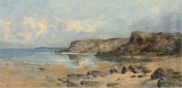 Off Newborough, Perth Oil Painting by Joseph Henderson