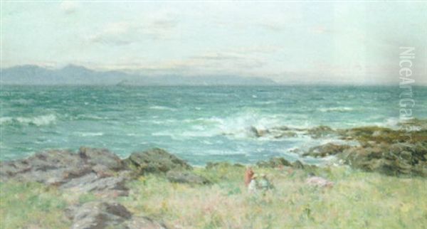 By The Sea Oil Painting by Joseph Henderson