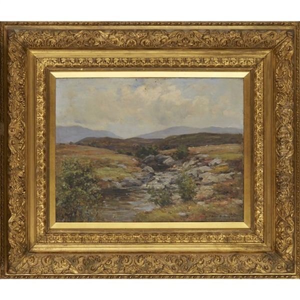 Landscape Near Tyndrum Oil Painting by Joseph Morris Henderson