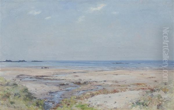 Near Maidens, Ayrshire Oil Painting by Joseph Morris Henderson