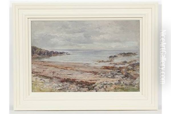 An Ayrshire Coastline Oil Painting by Joseph Morris Henderson