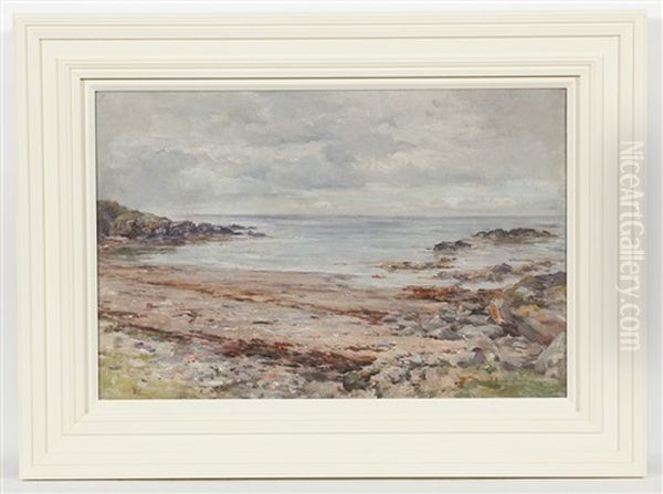 An Ayrshire Coastline Oil Painting by Joseph Morris Henderson