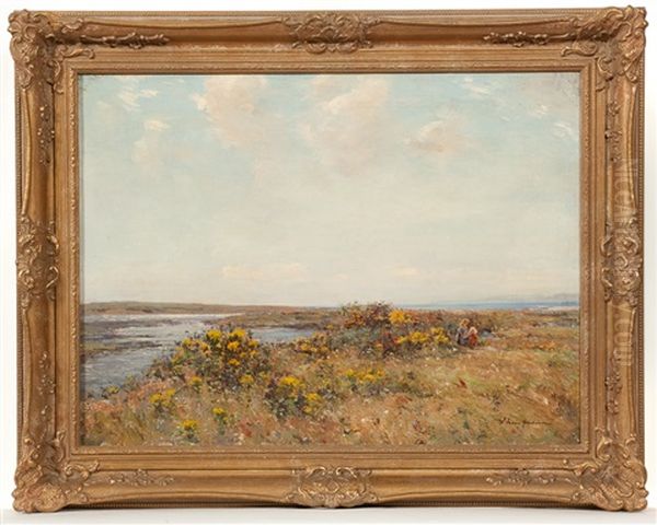 Ayrshire Landscape Oil Painting by Joseph Morris Henderson