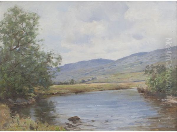 Near Killin Oil Painting by Joseph Morris Henderson