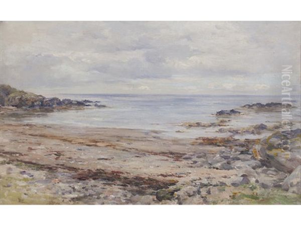 Ayrshire Coast Oil Painting by Joseph Morris Henderson