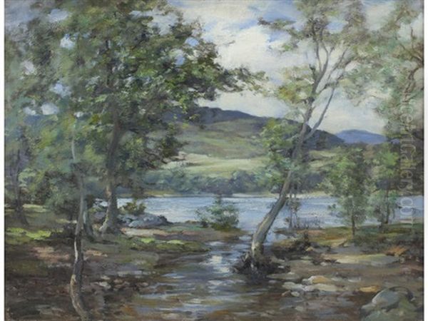 St. Fillan's Oil Painting by Joseph Morris Henderson