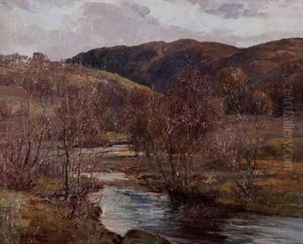 Scottish Landscape Oil Painting by Joseph Morris Henderson