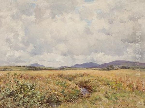 Summer Clouds Oil Painting by Joseph Morris Henderson