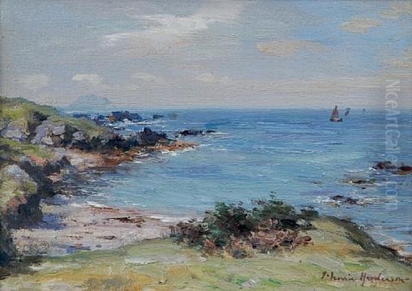 On The Ayrshire Coast Oil Painting by Joseph Morris Henderson