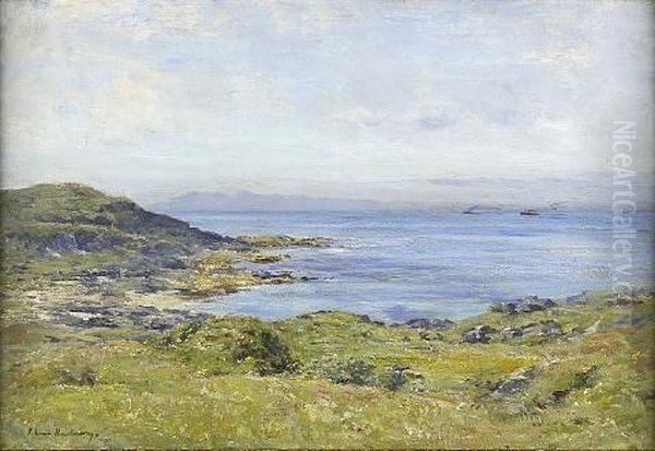 Summer On The Ayrshire Coast Oil Painting by Joseph Morris Henderson